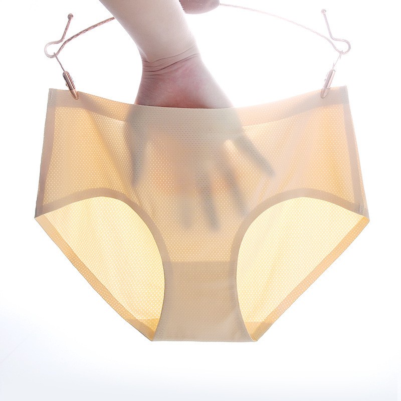 Quần lót nữ, quần lót su đúc thông hơi loại 1 chất lanh siêu thoáng mát không đường may