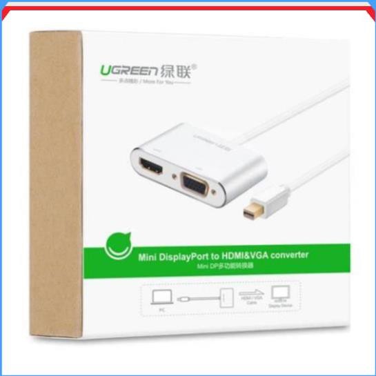 Cổng Chuyển Đổi Mini DisplayPort Sang HDMI + VGA Ugreen 20421