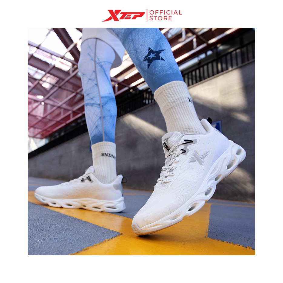 Giày chạy bộ nam Xtep chính hãng thiết kế trẻ trung, đế giày công nghệ mới giúp đạt hiệu suất tối đa 879419110003