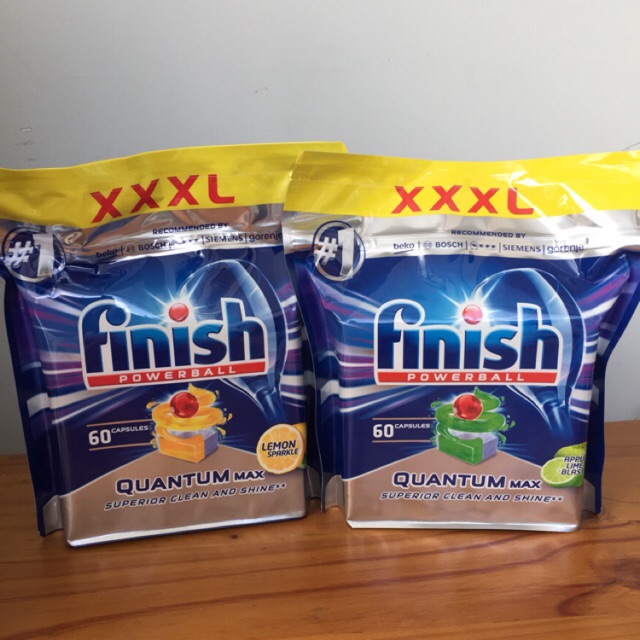 Viên rửa bát Finish 60 viên