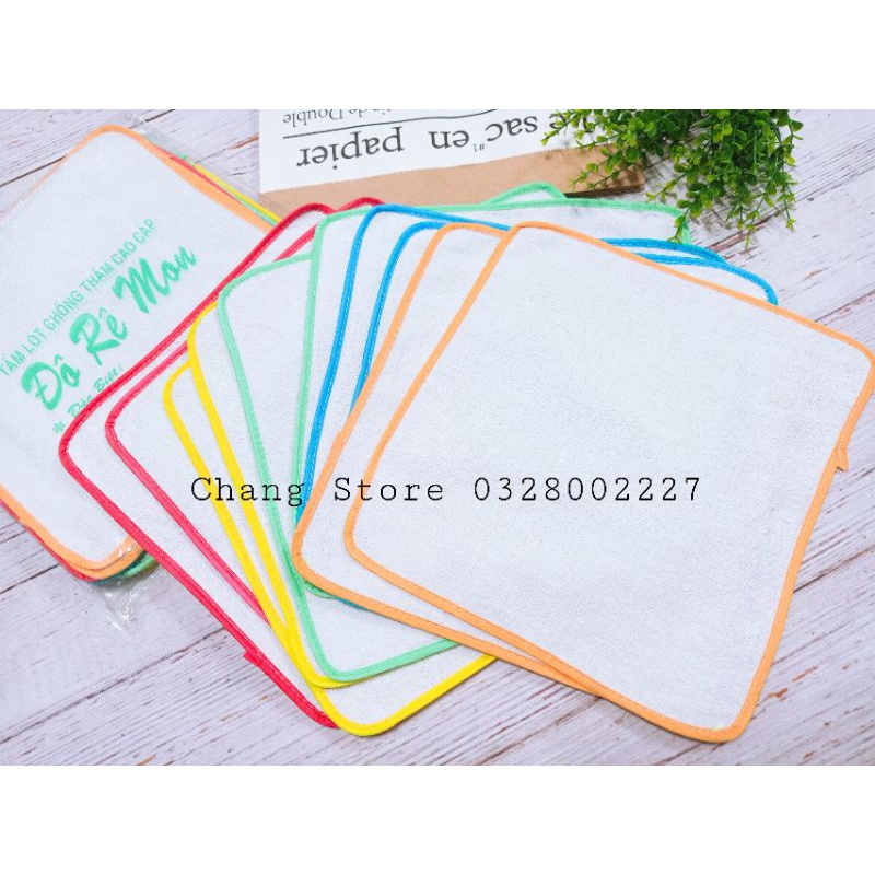 Miếng Lót Chống Thấm/ Tấm lót mông Đoremon Lót Thay Bỉm, Thay Tã cho bé Sơ Sinh ( 10 miếng)