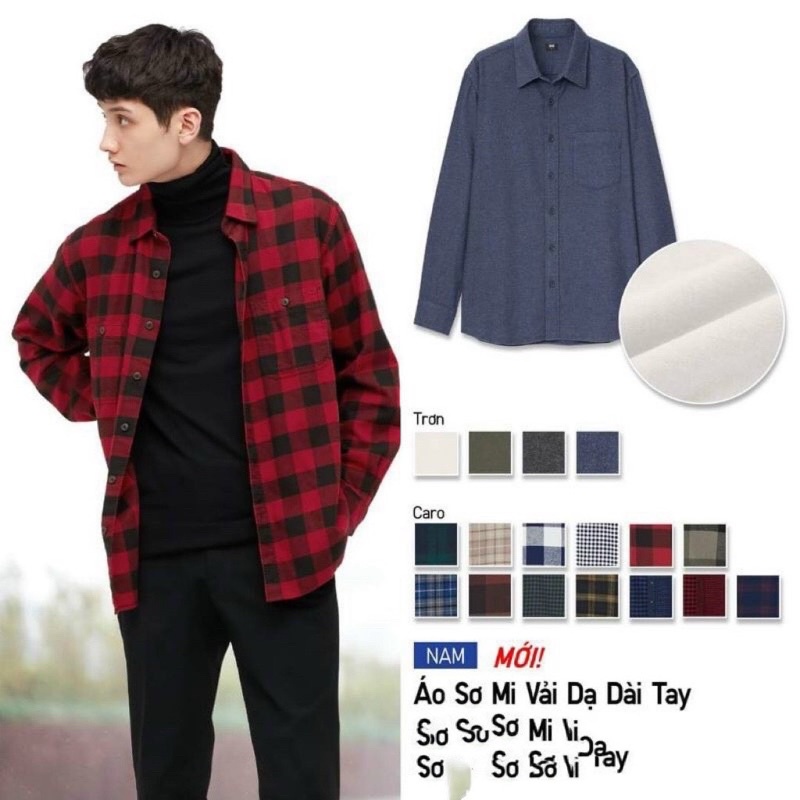 Áo sơmi nam tay dài Xk dư xịn
