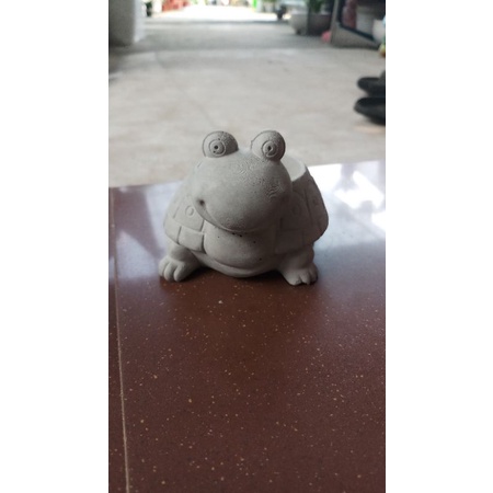 Chậu thú hình rùa tô tượng.trồng sen đá xương rồng cây kiểng mini dễ thương