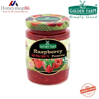 Mứt phúc bồn tử preserves golden farm 210g honeyshop86