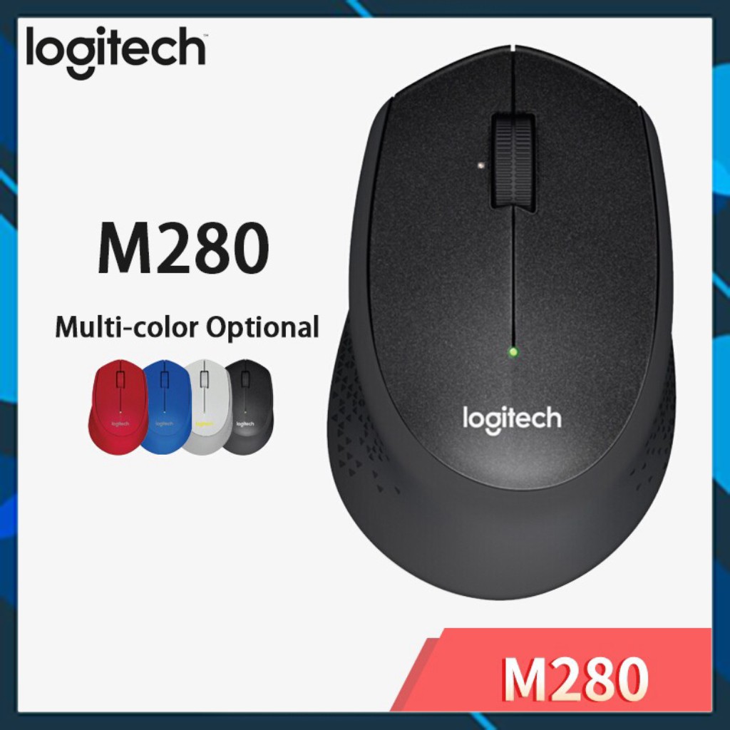 Chuột Không Dây Logitech M280 Silent (Xả Kho) chuột không dây giá rẻ  Hàng Chính Hãng.CM4 .n