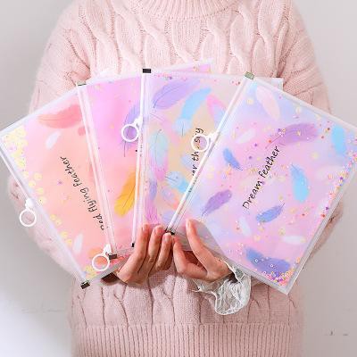 Hộp bút lông chim Hb241 hộp bút cute hộp bút dễ thương