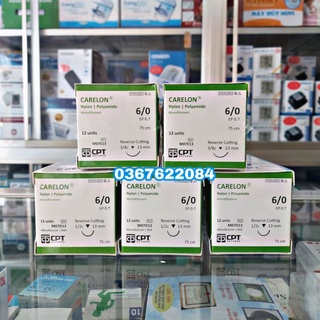 CHỈ PHẪU THUẬT THẨM MỸ DEMELON DEMETECH SỐ 6/0 (hộp/12 tép)