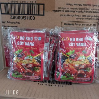 combo 5 Gói Bò Kho Sốt Vang Hàng Chuyển