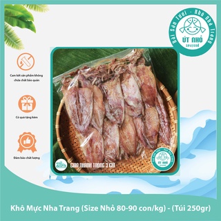 Khô Mực Nha Trang (SIZE nhỏ ~80-90 con/kg) - Loại ngon đặc biệt - Cam kết không sử dụng chất bảo quản