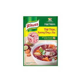 Hạt nêm Thịt thăn, xương ống, tủy Knorr gói 170g