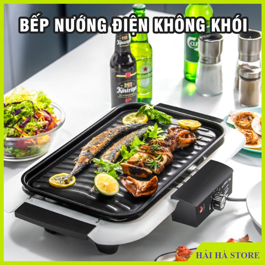 Bếp Nướng Điện Không Khói BBQ 2000W - Hàng loại 1, thích hợp cho gia đình, tiện lợi !