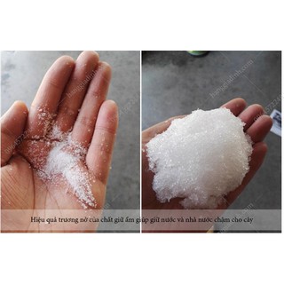 1KG CHẤT GIỮ ẨM CHO ĐẤT CHỐNG HẠN CÂY TRỒNG MÙA HÈ