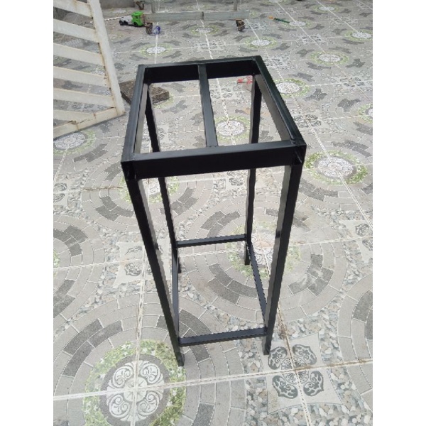 Kệ bể cá chịu tải 500kg Dài 40cm, Rộng 30cm, Cao 60cm.Hộp thép 2x4cm. 4 giằng chân