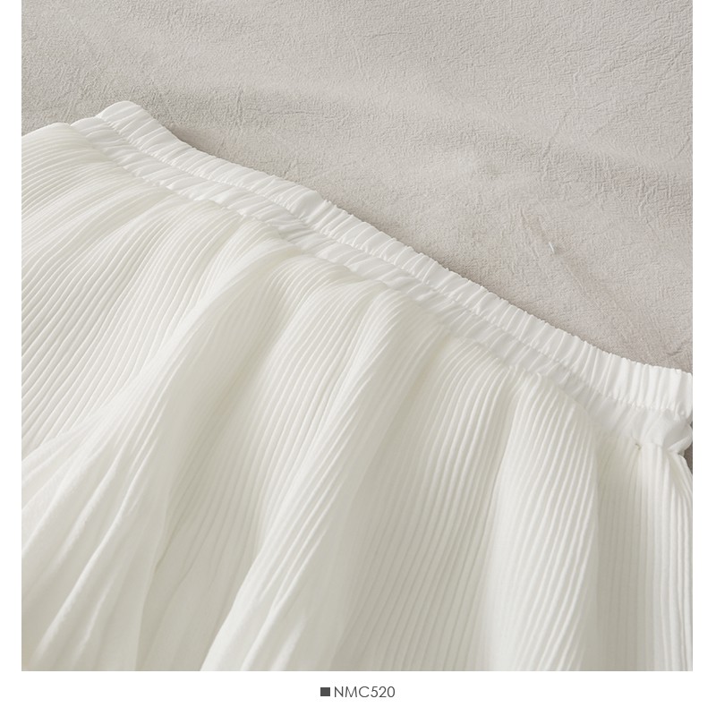 Chân váy ngắn 2 tầng xếp ly bồng bềnh ulzzang hai màu đen, trắng, chân váy ngắn 2 lớp vải voan | BigBuy360 - bigbuy360.vn