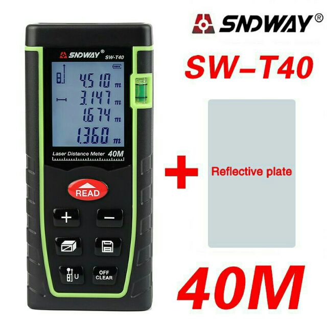 Máy đo khoảng cách 40M bằng tia Laser SNDWWAY SW-M40