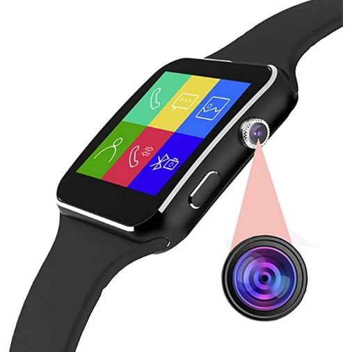Đồng hồ thông minh smartwatch cao cấp x6 màn hình cong dành cho nữ