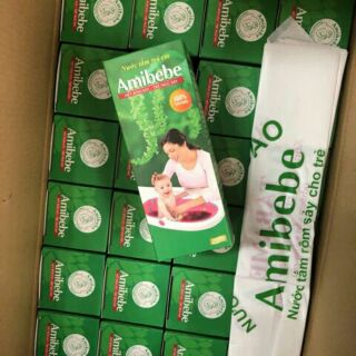 Nước tắm thảo dược Amibebe.