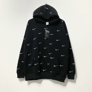 Áo Hoodie Nike Swoosh Thêu Full Logo Vải Nỉ Bông Cotton 100% [Freeship]