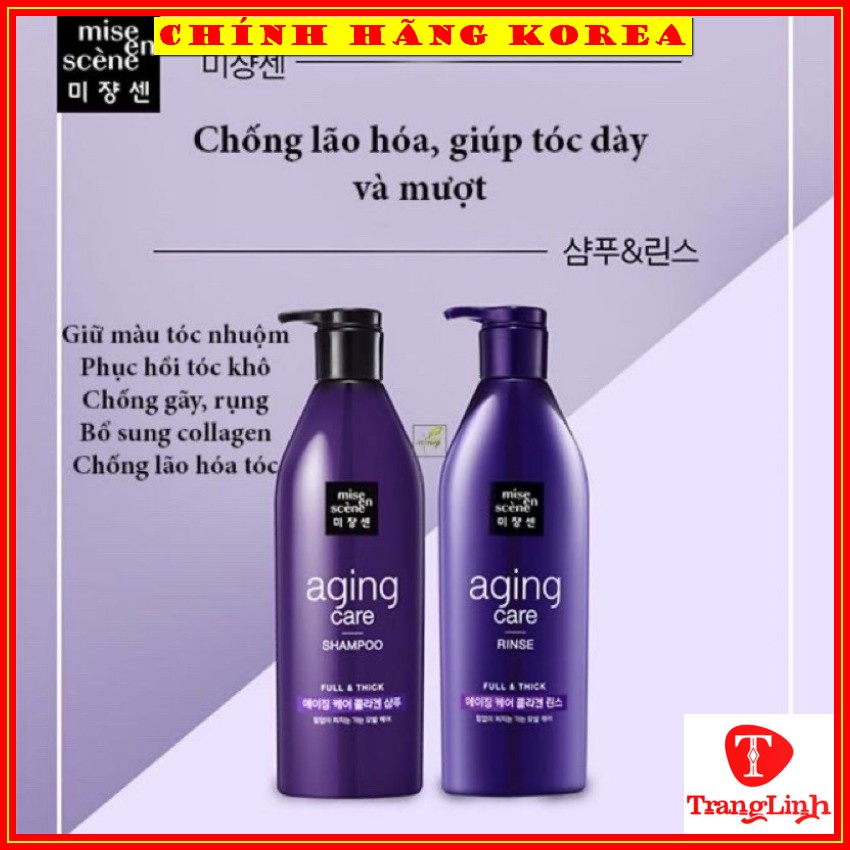Dầu gội cặp Missen hàn quốc, 2 chai x 680ml - Cặp dầu gội xả Missen - Dưỡng tóc, phục hồi tóc hư tổn - tranglinhkorea