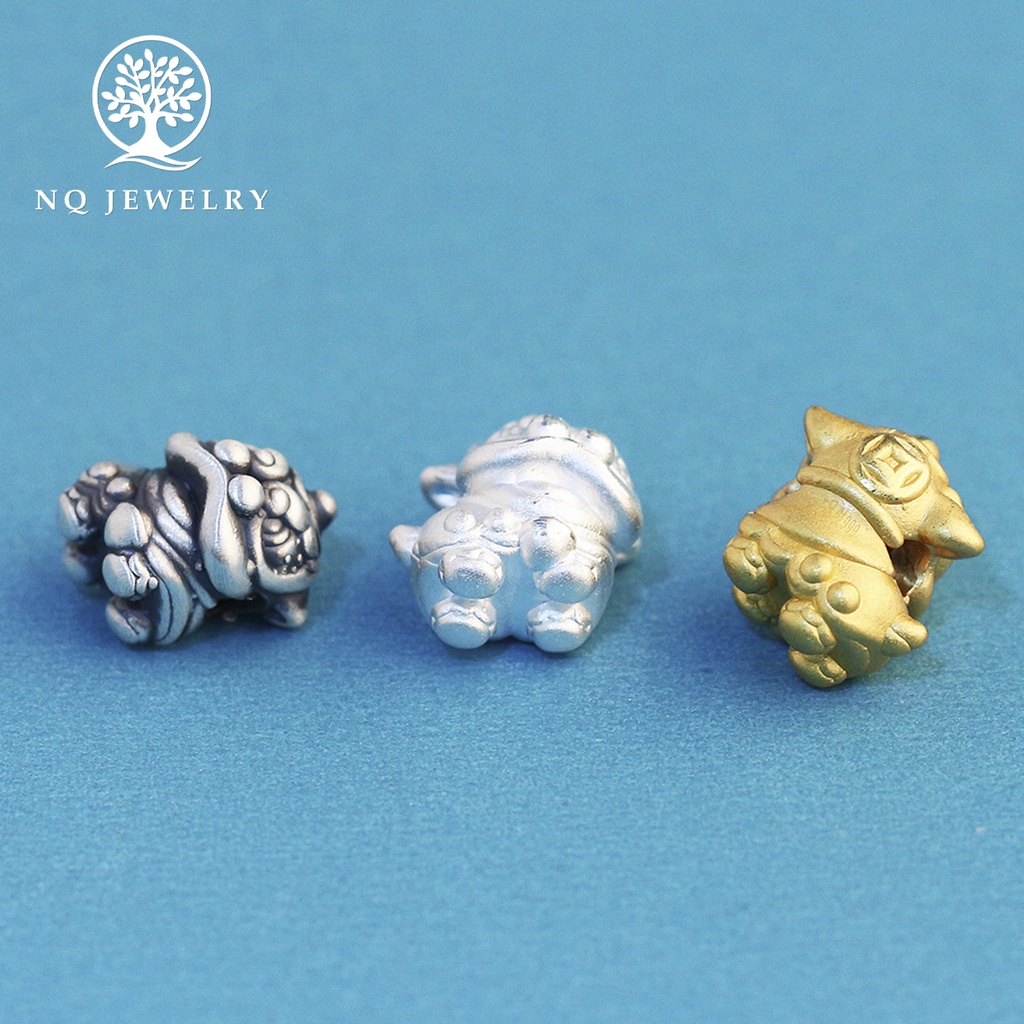 Charm xỏ ngang kì lân - NQ Jewelry