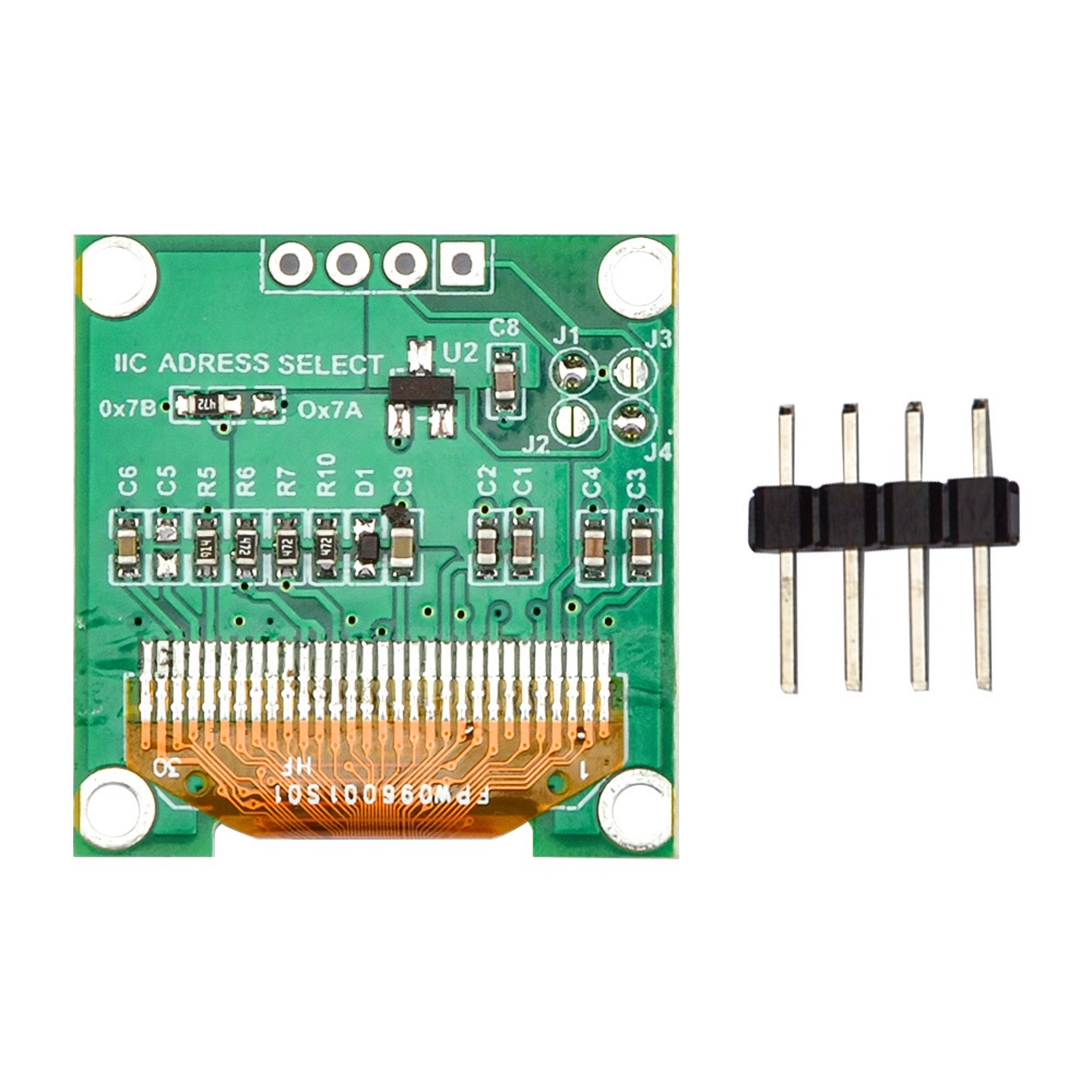 Mô Đun Hiển Thị Màn Hình OLED 0.96 inch Giao Diện IIC/I2C 128X64 SSD1306 Chuyên Dụng