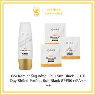 Gói Kem chống nắng Ohui Sun Black_OHUI Day Shiled Perfect Sun Black SPF50+/PA++++_𝐘𝐄𝐎𝐍