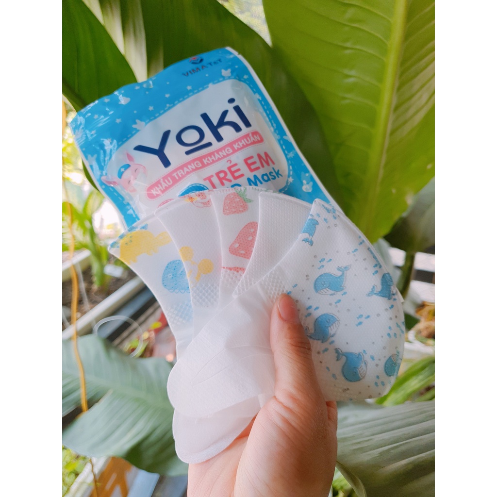 Khẩu Trang Em Bé 3D Yoki Sơ Sinh Dành Cho Bé Từ 0 đến 3 tuổi