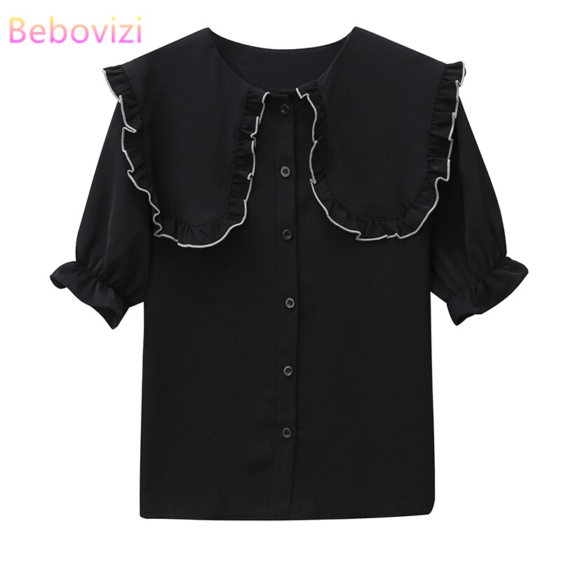 Áo Nữ Tay Ngắn Chất Liệu Chiffon Thời Trang Size S-Xxl 2021 | BigBuy360 - bigbuy360.vn