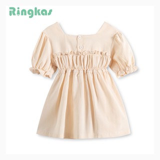 Đầm liền thân thời trang cho bé gái 7 tuổi