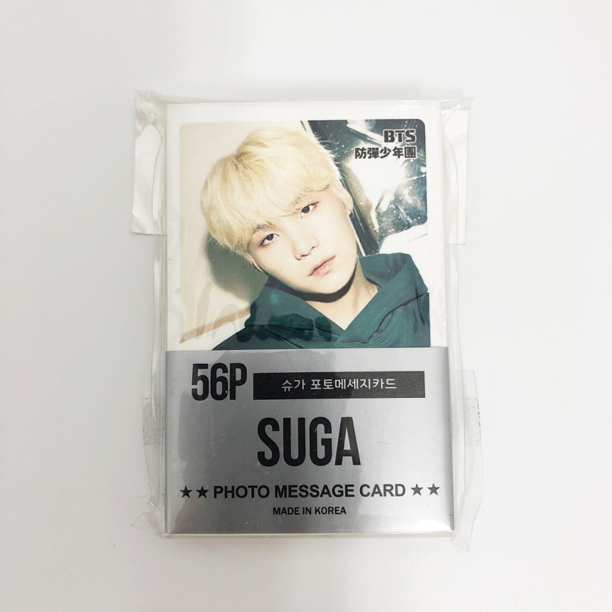 Bộ 56 Ảnh Thẻ Hình Nhóm Nhạc Bts Suga