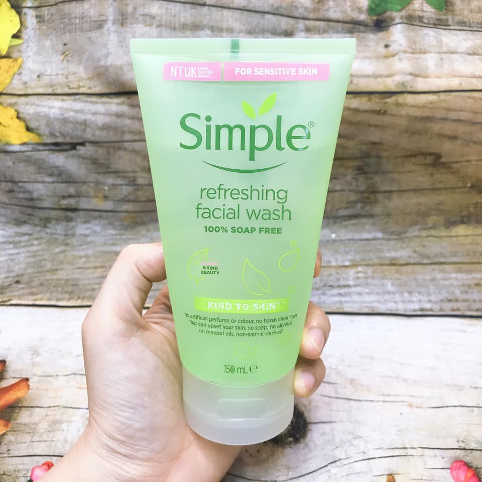 SỮA RỬA MẶT SIMPLE KIND TO SKIN REFRESHING FACIAL WASH | BigBuy360 - bigbuy360.vn