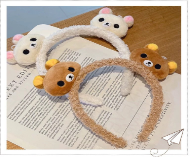 Băng đô cài tóc hình chú gấu dễ thương xinh xắn dành cho bé gái