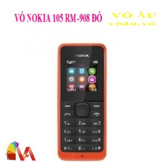 VỎ NOKIA 105 RM-908 MÀU ĐỎ