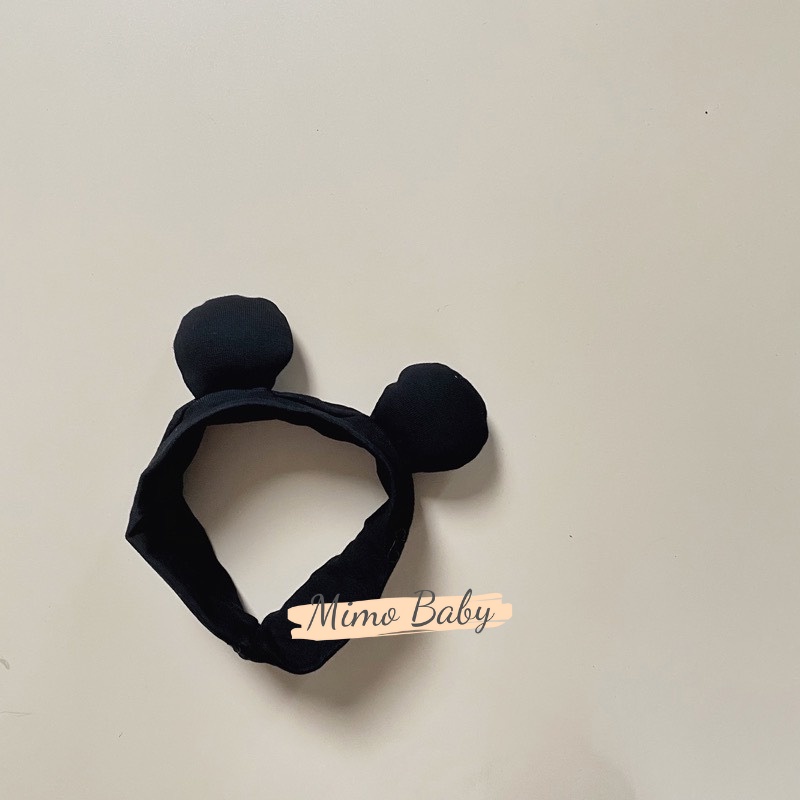 Băng đô, turban tai gấu phồng đáng yêu cho bé BD42 Mimo Baby