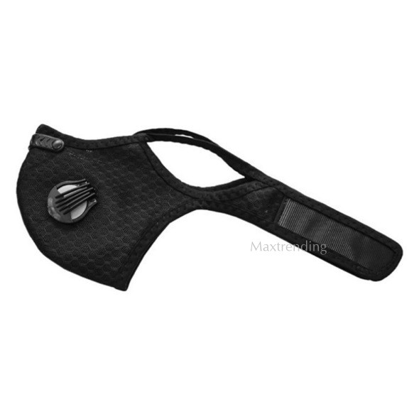 Khẩu trang cao cấp bộ lọc than hoạt tính kết hợp 2 van thở thiết kế thời trang | BigBuy360 - bigbuy360.vn