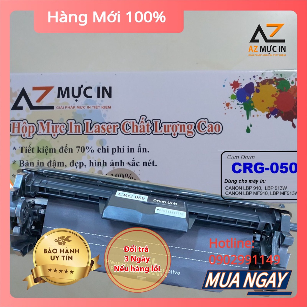 Cụm drum CRG 050 Cho Máy in Canon LBP 910/ LBP 913w/ MF910/ MF913w