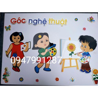 Bộ Tranh Góc Decan Lót Xốp Bitis Trang Trí