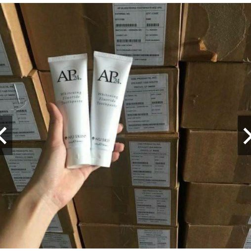 Nhận order Kem trắng răng Nuskin AP24 Malaysia giá 129k 1 chai sỉ lẻ