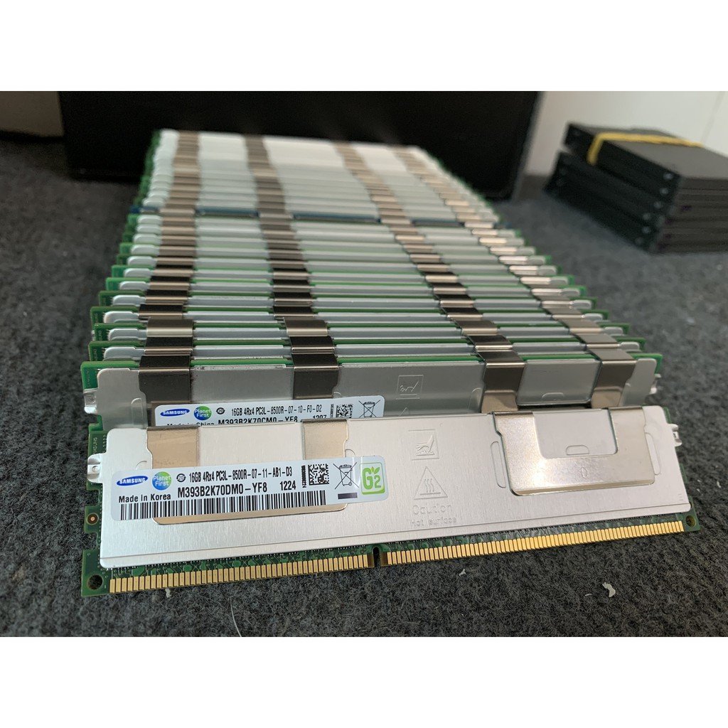 Bán số lượng RAM DDR3 ECC Registered 16G và 32GB  Buss 1066mhz, Buss 1600mhz ,Buss 1866mhz