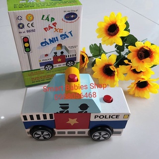 Lắp ráp xe cảnh sát Winwintoys