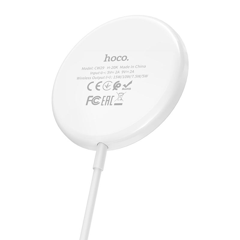 Sạc Không Dây MagSafe Từ Tính 15W Hoco CW29 Cho Iphone 11,12, 12pro, 12pro max 🔥FREESHIP🔥 Hỗ Trợ Sạc Nhanh 15W