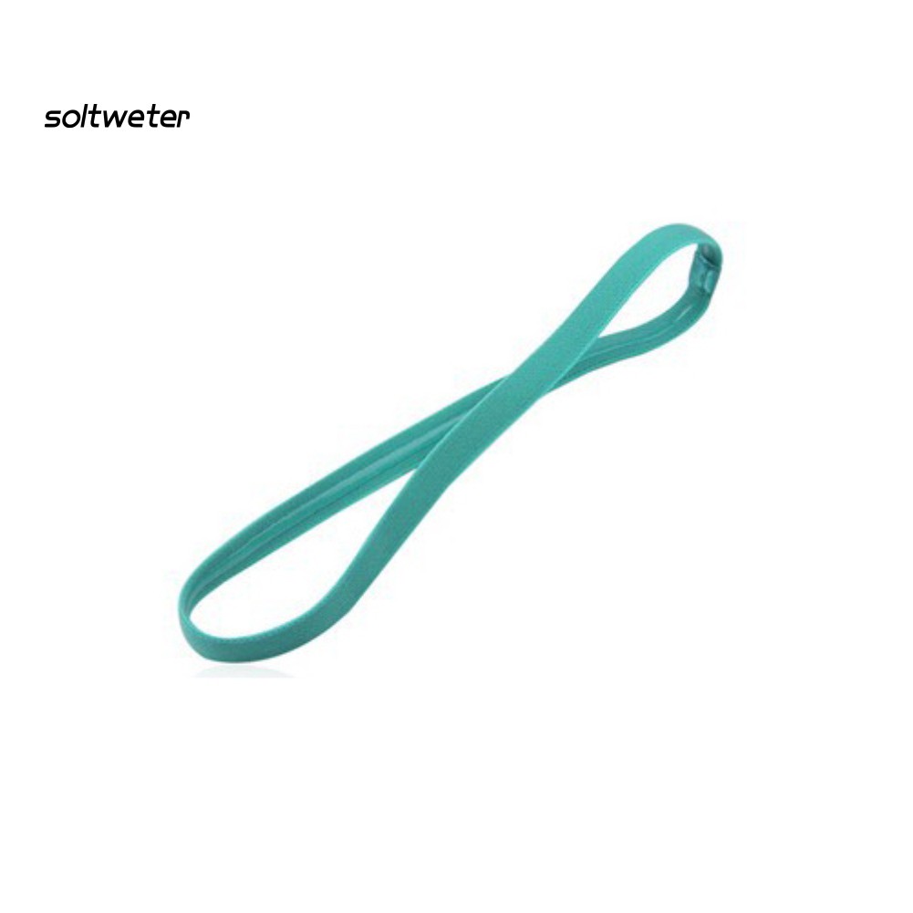 Băng Đô Thể Thao Chống Trượt Màu Trơn Cho Nữ Dùng Khi Chạy Bộ/Tập Yoga/Thể Hình