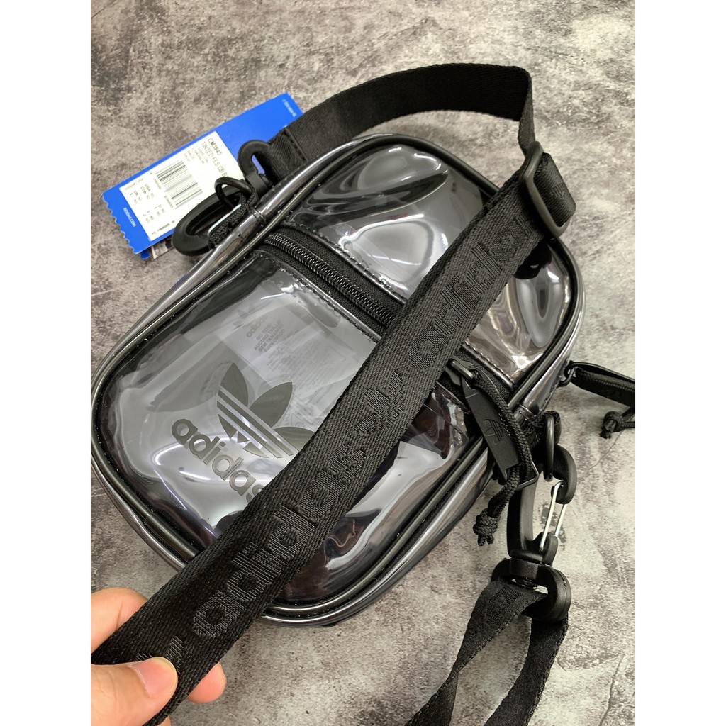 Túi đeo chéo das vintage trong suốt