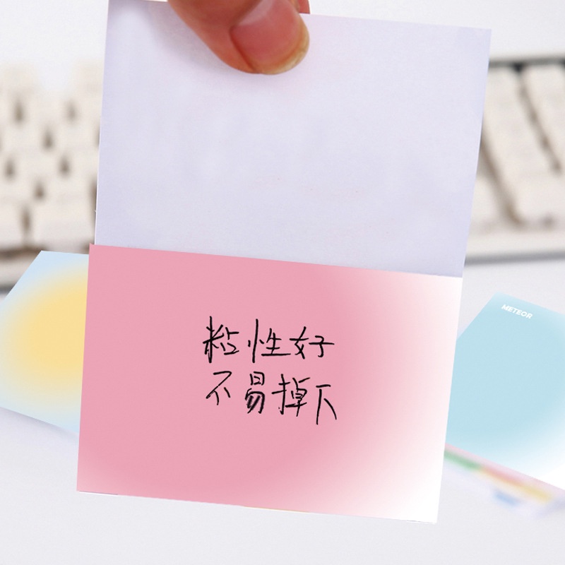 Giấy Nhớ Sticky Note Pad Gradient Dreamy Aesthetic (đọc mô tả)