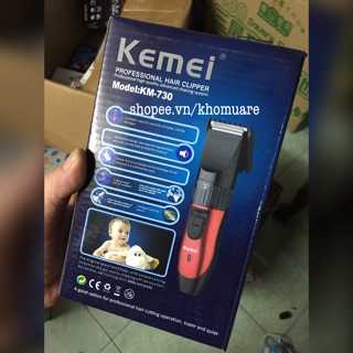 Tông đơ cắt tóc kemei 730 (khomuare)