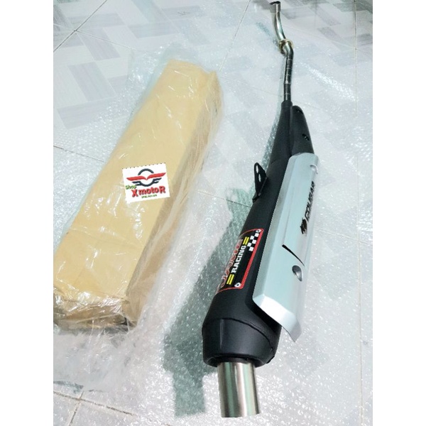 Pô Jame gắn wave sirius jupiter axelo Future, có ốp pô đi kèm.