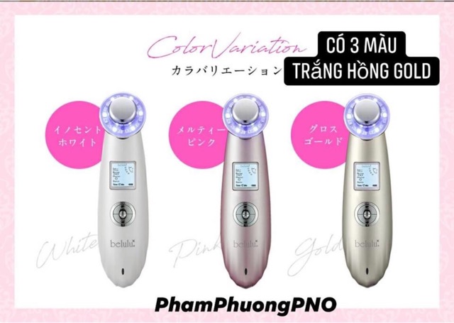 Máy massage mặt BELULU CLASSY mẫu mới - chính hãng