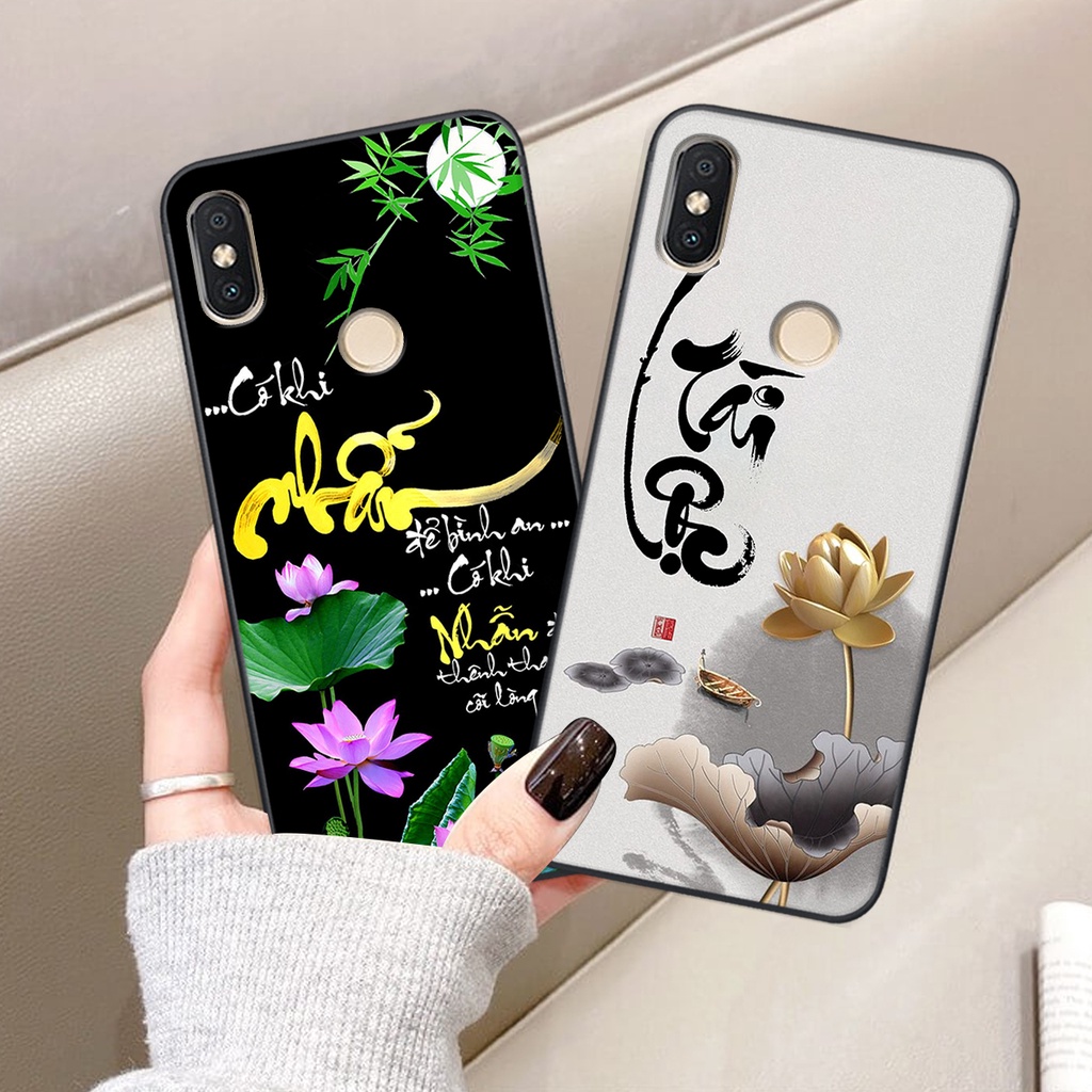 Ốp lưng Xiaomi S2 in hình chữ tài chữ lộc, Cha Mẹ, bình an SIÊU ĐẸP