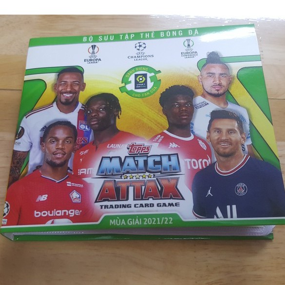 BST Album thẻ in Match Attax 2021/2022 Ligue 1