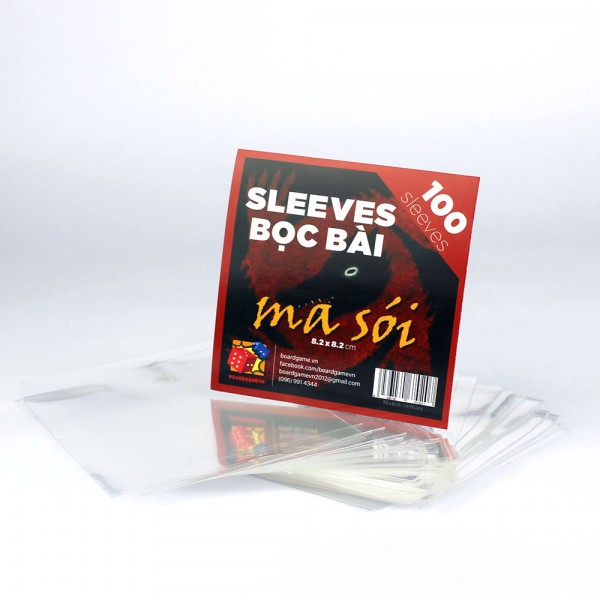 Sleeves bọc bài Ma sói Character 100 cái - Board Game VN